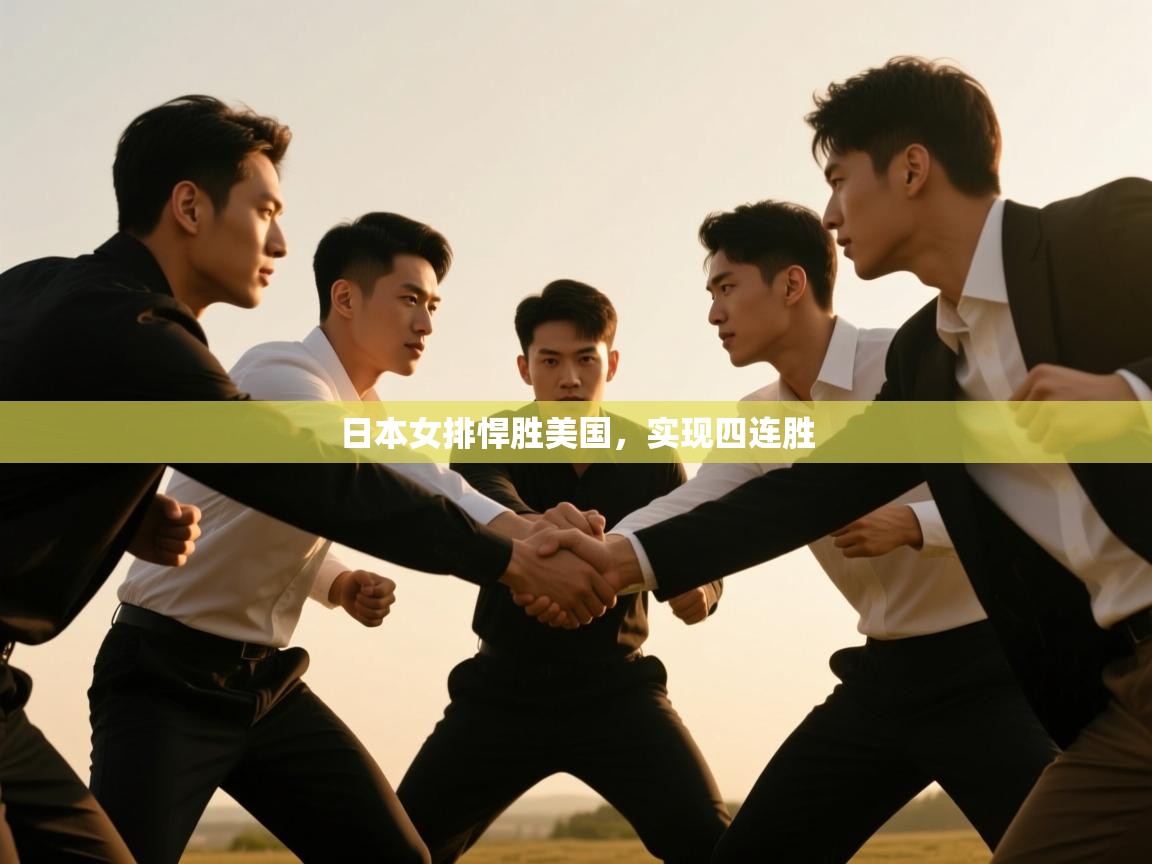 日本女排悍胜美国，实现四连胜